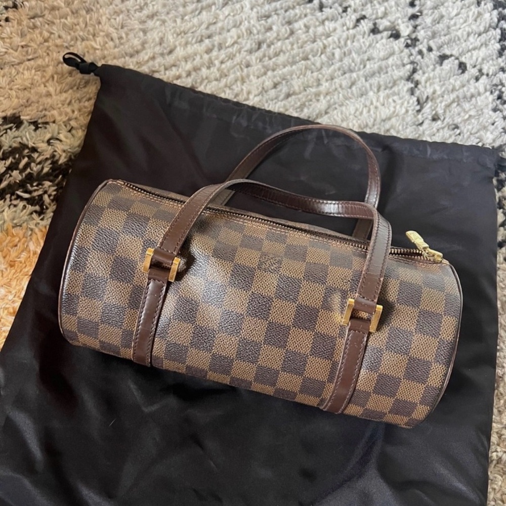 Louis Vuitton Papillon Shoulder Bag 30 Damier Ebene